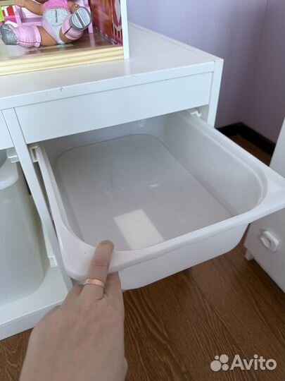 Стеллаж для игрушек IKEA бу