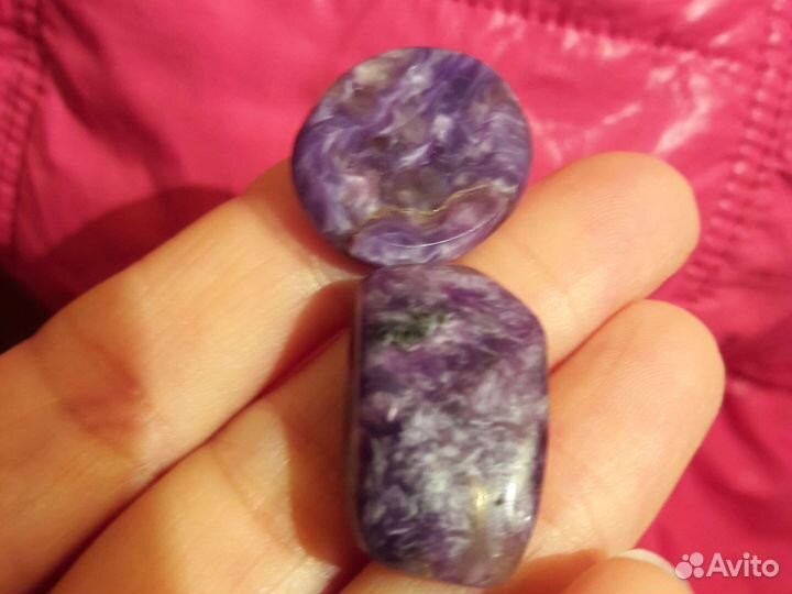 Чароит кабашон