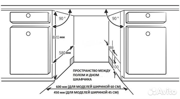 Посудомоечная машина Korting KDI 60140