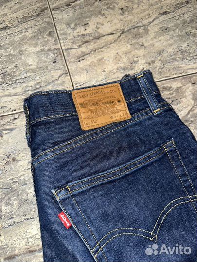 Джинсы мужские levis 512 32