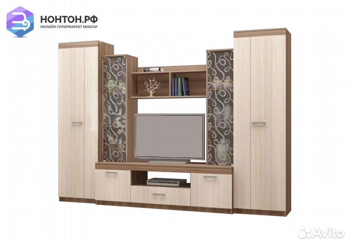 Гостиная Атлантида 4 ясень шимо светлый / ясень ши