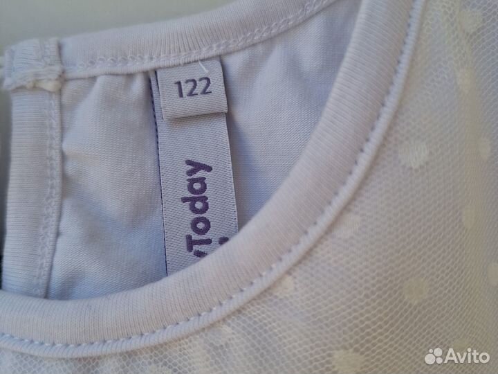 Платье нарядное белое Playtoday 122