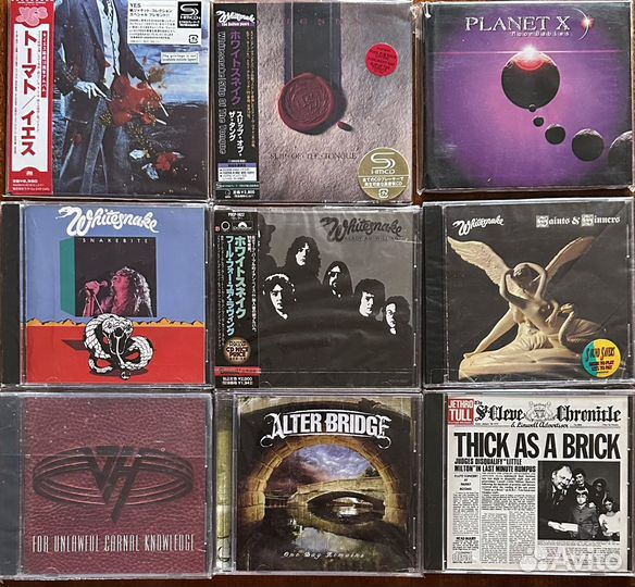 Audio CD (Америка, Германия, Англия, Япония)