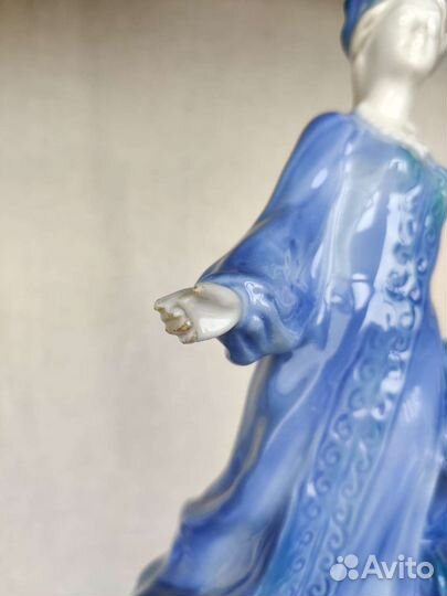 Хозяйка медной горы, фарфор, Гжель