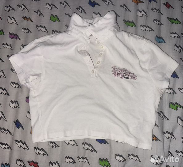 Топ поло женский коллоборация h&m и netflix