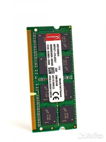 DDR3 4 GB 1600 mhz HyperX Fury sodimm Игровая