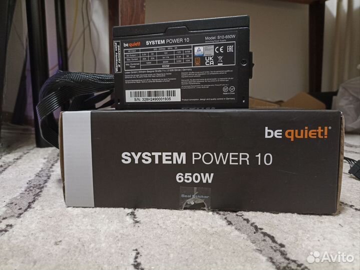 Блок питания Be quiet System Power 10 650w