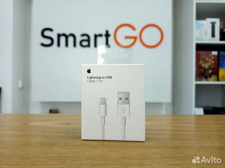 Кабель Apple Lightning 1м для iPhone (оригинал)