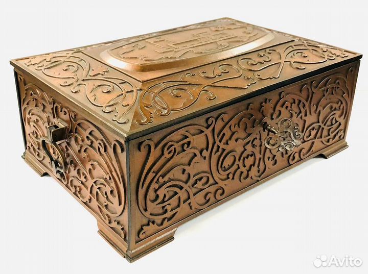 Шкатулка. Ларец. Ульяновск. Металл