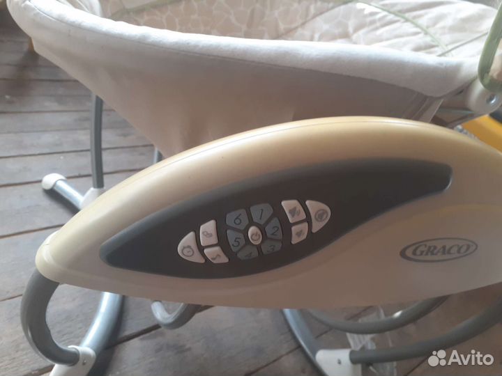 Детские качели шезлонг