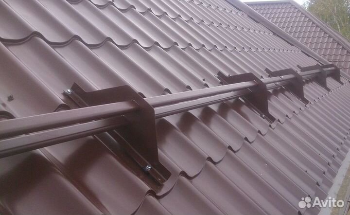 Надежные снегозадержатели для любой кровли