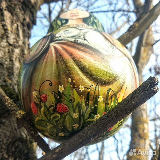 Матрешка -неваляшка музыкальная