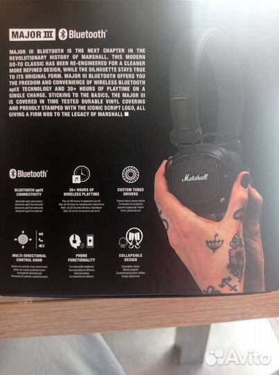 Marshall major 3 bluetooth