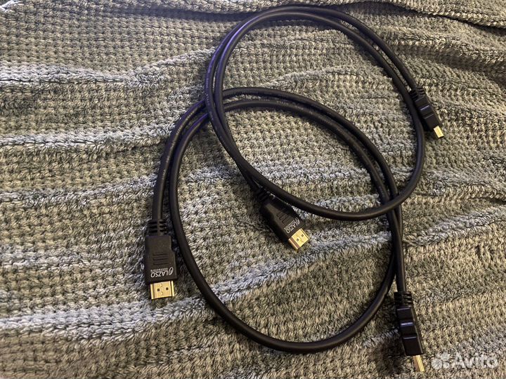Кабель hdmi 1 м (2шт)