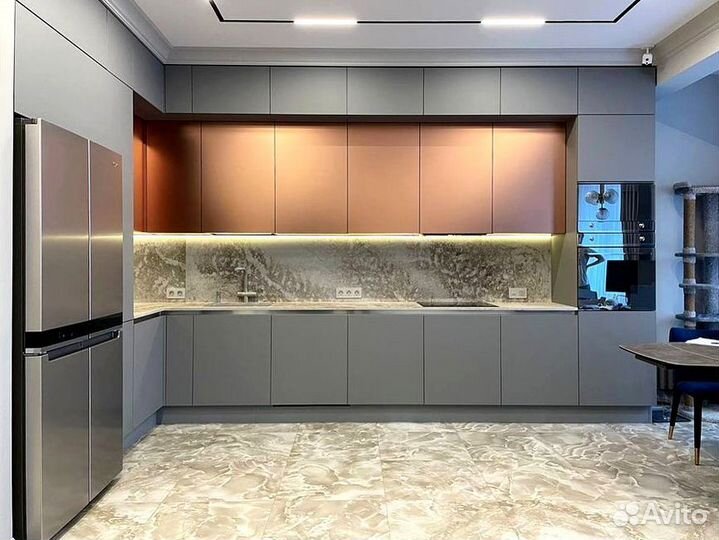 Угловая кухня с мдф фасадами в г.Владимир