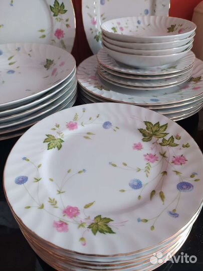 Набор столовой посуды для дома и дачи