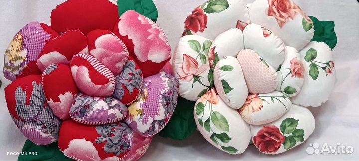 Декоративная подушка Роза