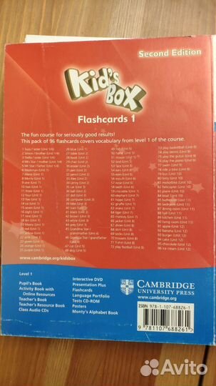 Kid's box 1. Flashcards