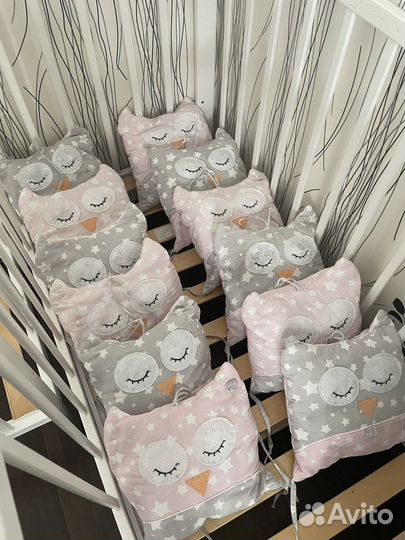 Бортики подушки 12шт