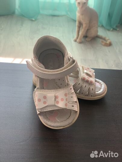 Сандалики для девочки 19