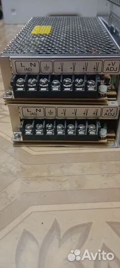 Блоки питания ac-dc 150 Вт, 200 Вт, 12 и 24В