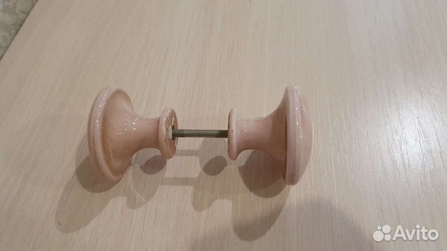 Ручка междверная, ссср, фаянс, б/у