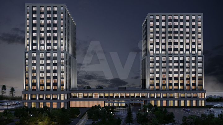 2-к. квартира, 45,6 м², 13/15 эт.