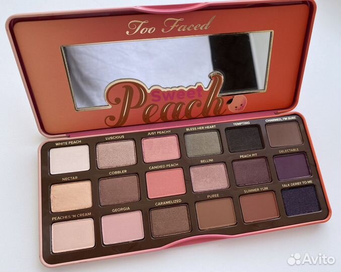 Too Faced Sweet Peach тени