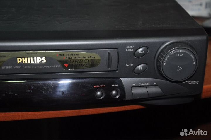 Видеомагнитофон Philips-756 Cтерео