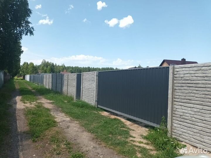 Электромонтажные работы, откатные ворота, сваи