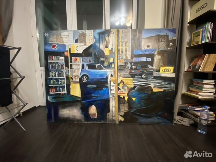 Картина маслом на холсте большая