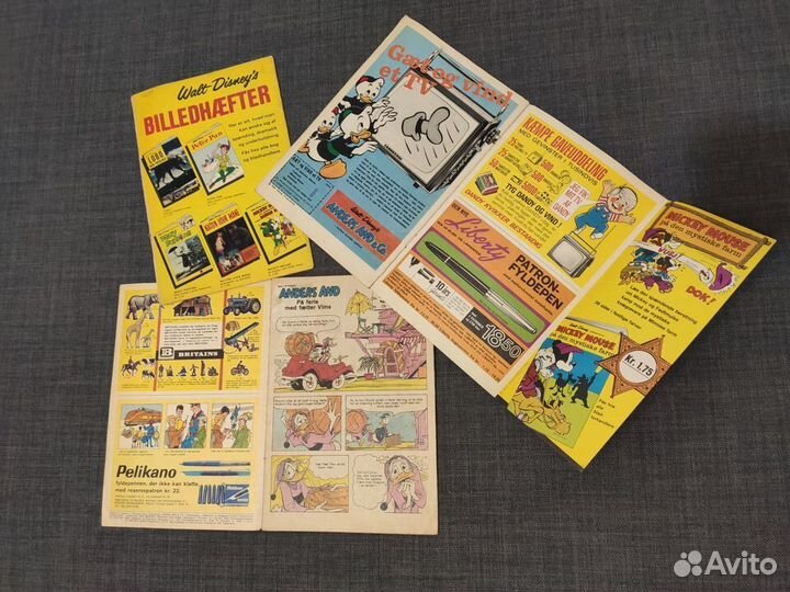 Комикс Дональд Дак Дания - Anders & Co. - 1960-е