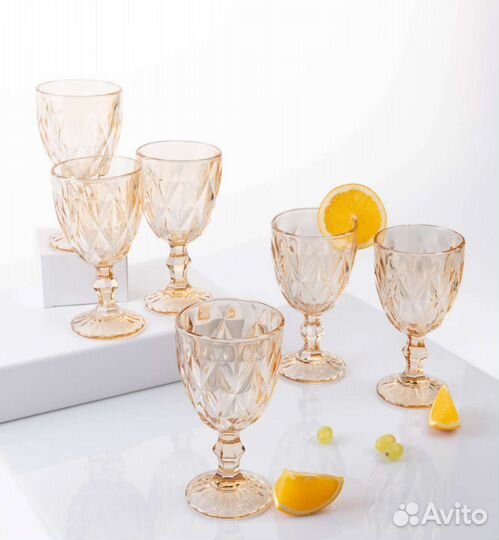 Бокалы набор 6 шт