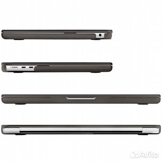 Чехол матовый для MacBook Air 13 (2022) серый