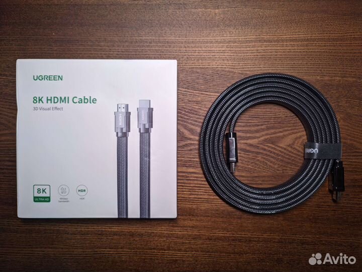 Ugreen hdmi 2.1 кабель 2м