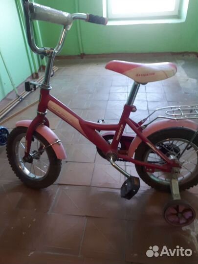 Детский велосипед колеса 12 радиус