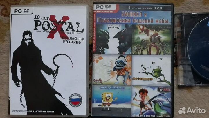 Игровые диски для компьютера