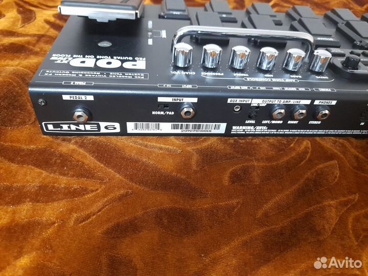 Гитарный процессор Line 6 POD XT live