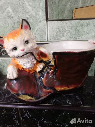 Кашпо для цветов керамика