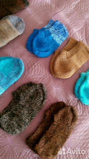 Тапочки-носки-следмки ручной работы в ассортименте