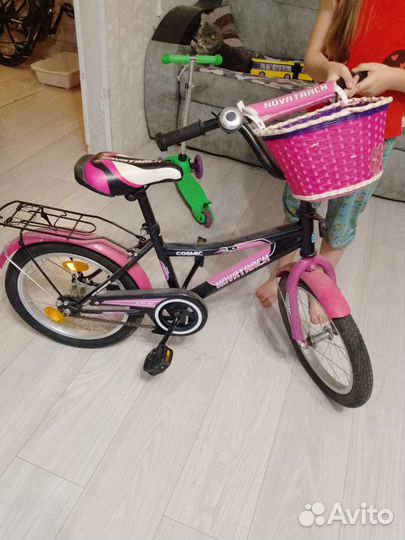 Детский велосипед для девочки