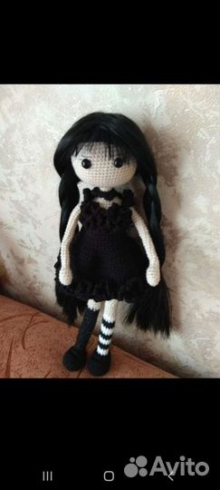 Кукла уэнсдей аддамс