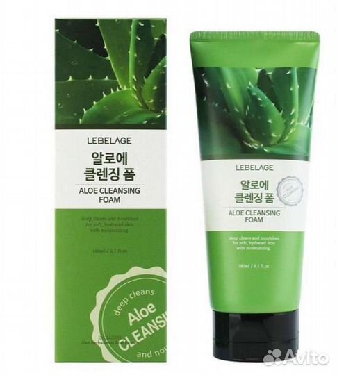 Корея Lebelage Пенка с экстрактом алоэ вера