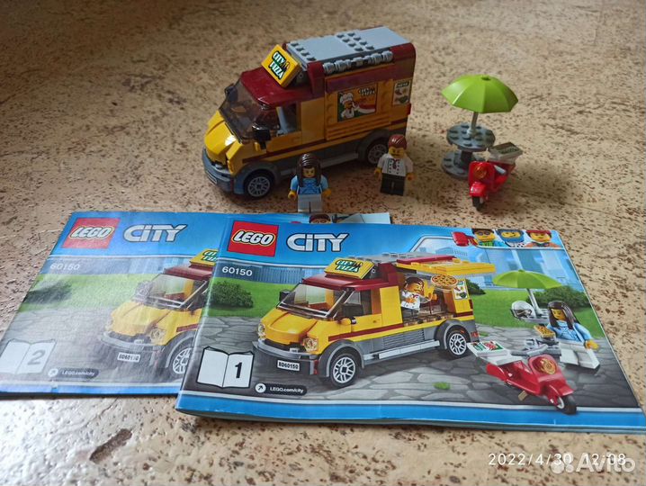 Lego City Мобильная пиццерия 60150