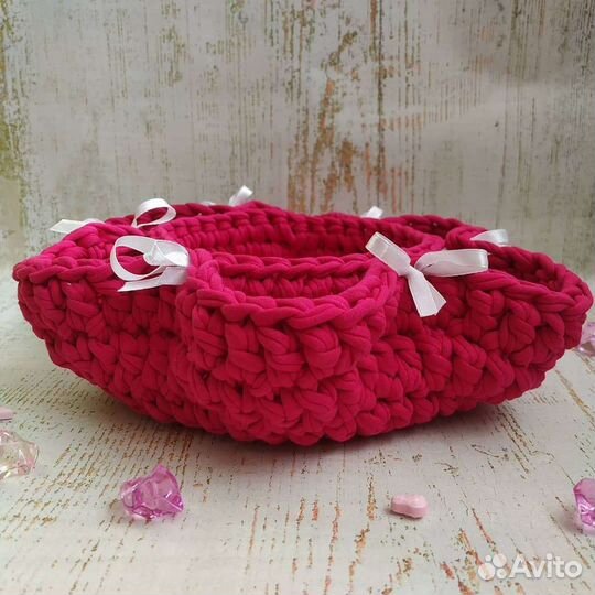 Пасхальная корзина ручная работа