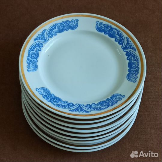 Тарелки СССР десертные