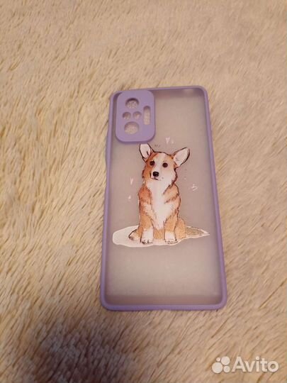 Чехол новый на xiaomi redmi note 10 pro