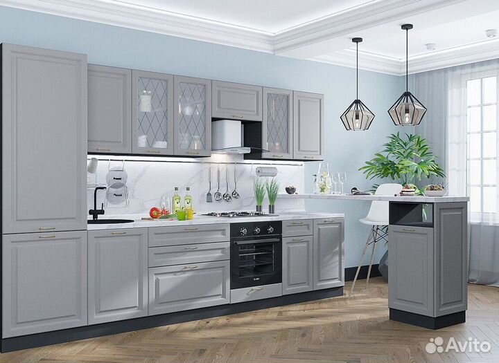 Кухня на заказ. Кухонный гарнитур. Кухня