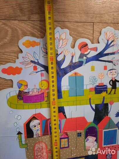 Djeco пазл гигант 1.16 м на 42 см