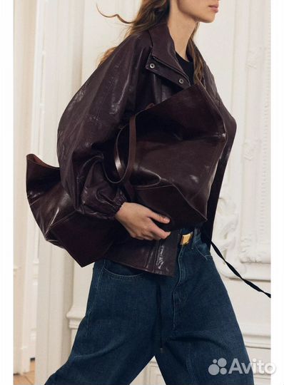 Кожаная куртка Zara